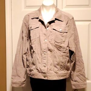 Universal Thread Goods Co. Women's Corduroy Gray Jacket - Size XXL